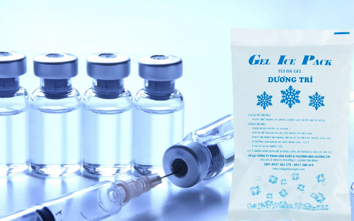 đá gel bảo quản sản phẩm y tế