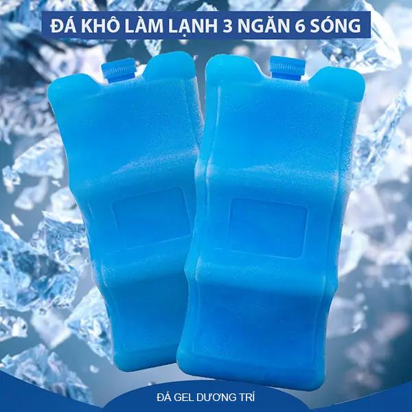 đá gel 3 ngăn 6 sóng